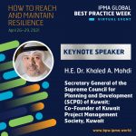 IPMA Key note speaker